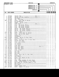 Gas Dryer Exterior Assembly Page 2 Diagram and Parts List for 8435A REV E Norge Dryer