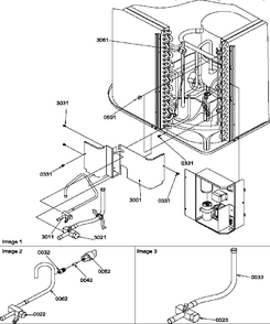 Valves And Wiring Harness Diagram and Parts List for RCC36A3B P1172422C Amana Air Conditioner