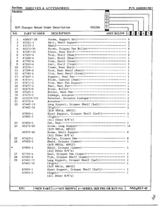 Shelves And Accessories Page 2 Diagram and Parts List for 20591  Maytag Refrigerator