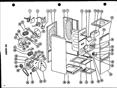 Part Location Diagram of M0755001 Maytag ORIFICE