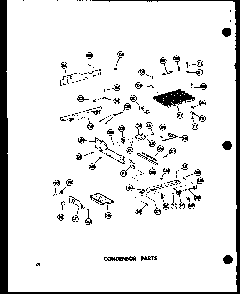 Condensor Parts Diagram and Parts List for SD19A-C-P60350-7WC  Amana Refrigerator