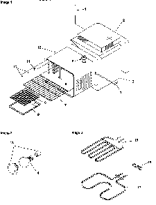 Cavity Diagram and Parts List for ARR6300W P1143421NW Amana Range