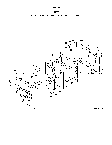Door Diagram and Parts List for 7903263931B  Kenmore Range
