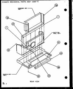 Part Location Diagram of C6494801 Whirlpool Cover part. panel
