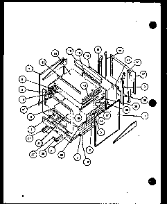 Section 7 Diagram and Parts List for CBE26FCW P1137949NW Amana Range