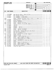 Gas Dryer Gas Carrying Assembly Page 2 Diagram and Parts List for 8215A REV E Norge Dryer