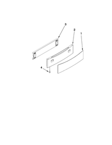 Drawer Parts Diagram and Parts List for JES9900CCS01  Jenn-Air Range