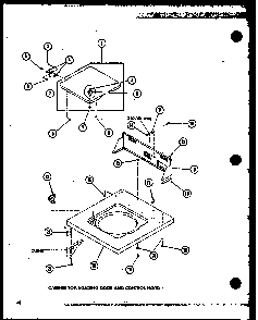 Section 29 Diagram and Parts List for TAA200 P75751-8W Amana Washer