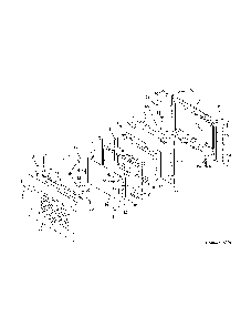 Door Diagram and Parts List for 79032643311  Kenmore Range