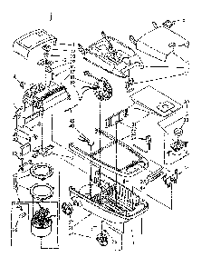 Vacuum Cleaner Parts Diagram and Parts List for 1162499280  Kenmore Filters & Accessories