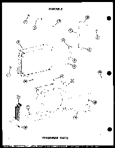 Condenser Parts Diagram and Parts List for ES6P-2AMR P54972-26R Amana Air Conditioner