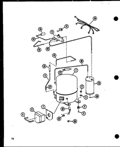 Part Location Diagram of C6267202 Whirlpool Wiring harness comp