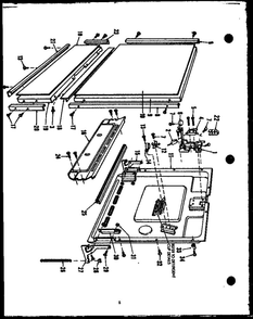 Diagram 3 Diagram and Parts List for GTX-94DW  Amana Dishwasher