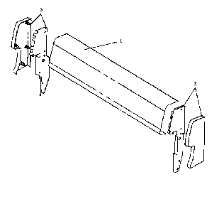 Backguard, Ehn330/340 Diagram and Parts List for EHN3802L P1143207NL Caloric Range