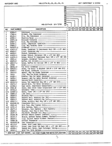 Unit Compartment/system Page 2 Diagram and Parts List for 21974A  Admiral Refrigerator