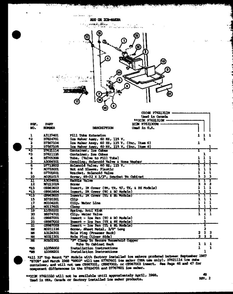 Add On Ice-Maker Diagram and Parts List for IC3K-P7621309W-TM  Amana Refrigerator