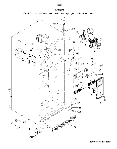 Cabinet Diagram and Parts List for 25360309612  Kenmore Refrigerator