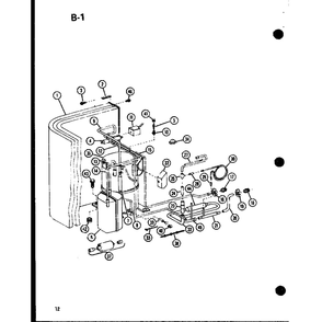 Part Location Diagram of B1278303 Whirlpool Drier filter