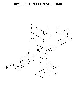 Dryer heating parts-electric Diagram and Parts List for MED6230HW1  Maytag Dryer