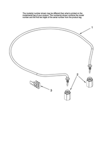Heater Parts Diagram and Parts List for MDB6759AWS0  Maytag Dishwasher