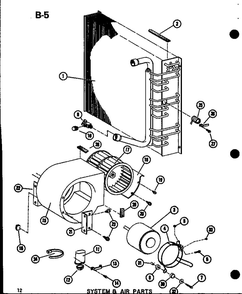 Part Location Diagram of M1252049 Whirlpool NLASCREW