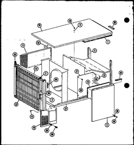 Part Location Diagram of C5848808 Whirlpool Dr assy evap lh