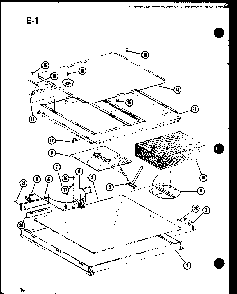 Section 10 Diagram and Parts List for RCC-6-P85318-2S  Amana Microwave