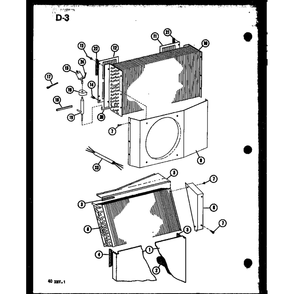 Part Location Diagram of C6111801 Whirlpool DISCONTINUED