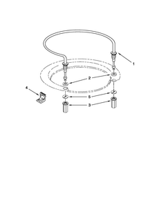 Heater Parts Diagram and Parts List for MDB6769PAQ0  Maytag Dishwasher