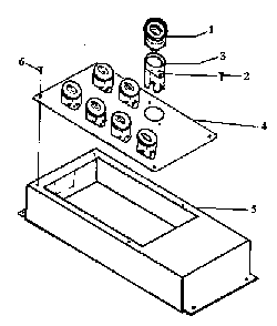 Fuse Box Diagram and Parts List for CARH664E-P1142622NE  Amana Range
