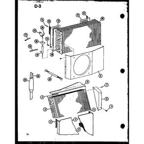 Part Location Diagram of C6111803 Whirlpool DISCONTINUED