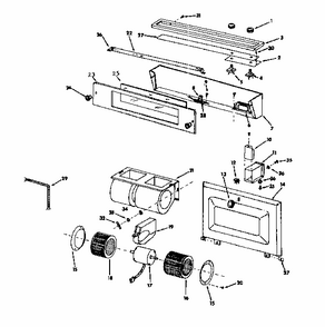 Part Location Diagram of 17788 Maytag Control panel