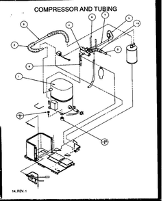 Part Location Diagram of D6902707 Whirlpool SUB AMD6902707Q