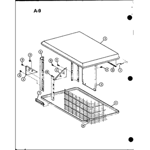 Diagram 2 Diagram and Parts List for ERHQ18-W01C P68522-5C Amana Air Conditioner