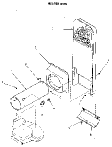 Heater Diagram and Parts List for NG6819L53838  Speed Queen Dryer