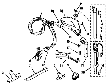 Part Location Diagram of 4370593 Whirlpool DISCONTINUED