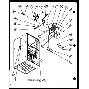 Diagram 1 Diagram and Parts List for GCN115A40 P9961605F Amana Furnace