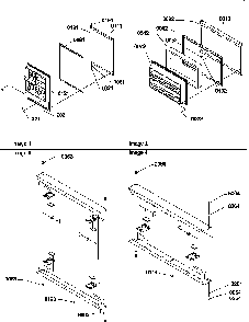 Door Assemblies Diagram and Parts List for TA20TW-P1306101WW  Amana Refrigerator