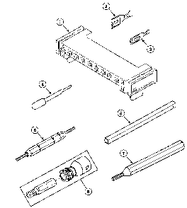 Tools Diagram and Parts List for SSG609QF  Speed Queen Dryer