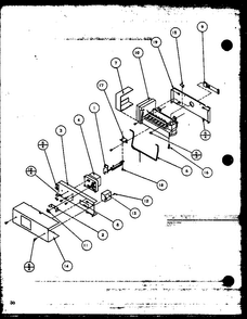 Ice Maker Diagram and Parts List for SZD27KPL-P1101206WL  Amana Refrigerator