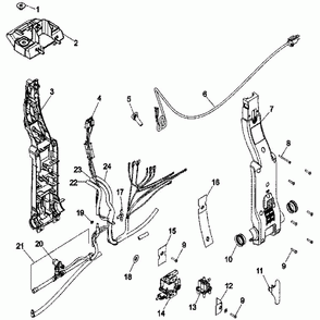 Diagram 2 Diagram and Parts List for F7412  Hoover Steamer