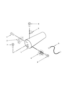 Dryer Heating Parts-gas Diagram and Parts List for MLE21PDAGW0  Maytag Washer Dryer Combo