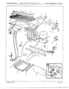 Part Location Diagram of 60266-1 Maytag Clip, defrost heater mounting