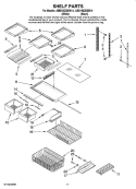 Part Location Diagram of 67001301 Whirlpool RACK CAN (Series 10)