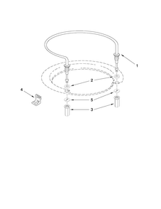 Heater Parts Diagram and Parts List for MDB4709PAB1  Maytag Dishwasher