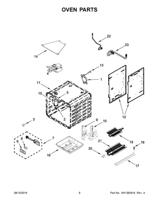 Oven Parts Diagram and Parts List for JGRP636HM00  Maytag Range