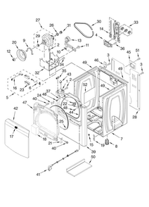 Part Location Diagram of WPW10111876 Whirlpool Door