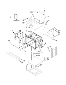 Part Location Diagram of W10775302 Whirlpool HARNS-WIRE
