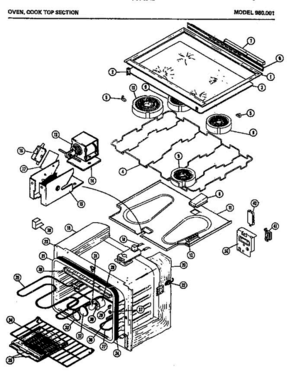 Part Location Diagram of M75D51 Whirlpool FRAME, ELEMENT MTG.