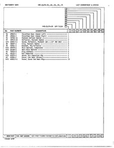 Unit Compartment And System Page 3 Diagram and Parts List for 21674A  Admiral Refrigerator